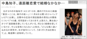 中島知子と谷原章介と井上陽水